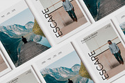 Escape Magazine Template, a Magazine Template by Designshot (Thumbnail 1 of 10)