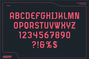 BM Flyer Font