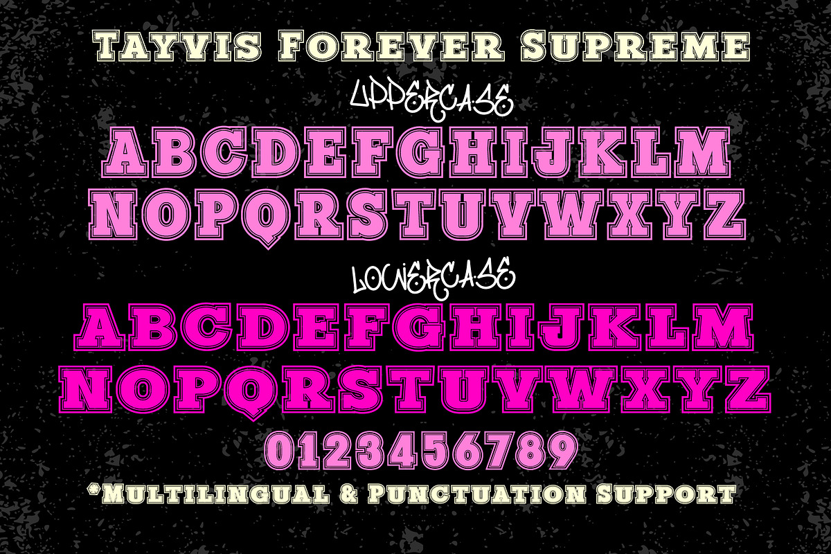 Tayvis Forever, a Slab Serif Font by BBtypeStudios (Photo 12 of 14)