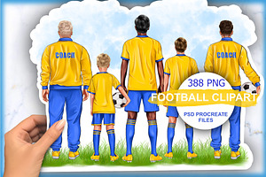 Football Clipart, Soccer Clipart.