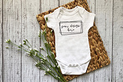 Baby Clothing Mockup Bundle, an Apparel Mockup by Affinity Grove (Thumbnail 4 of 11)