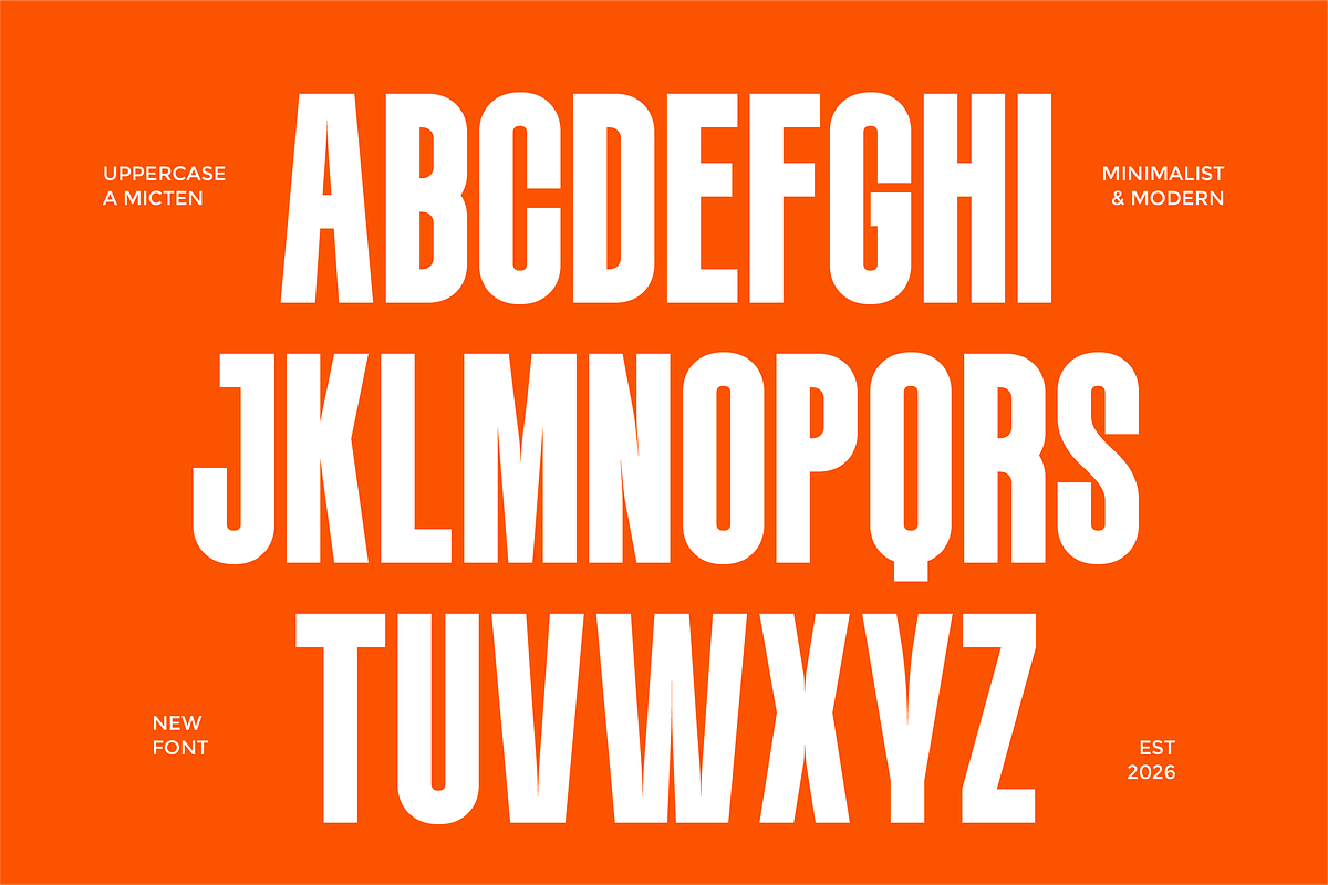 Micten, a Sans Serif Font by Flawless And Co (Photo 6 of 10)