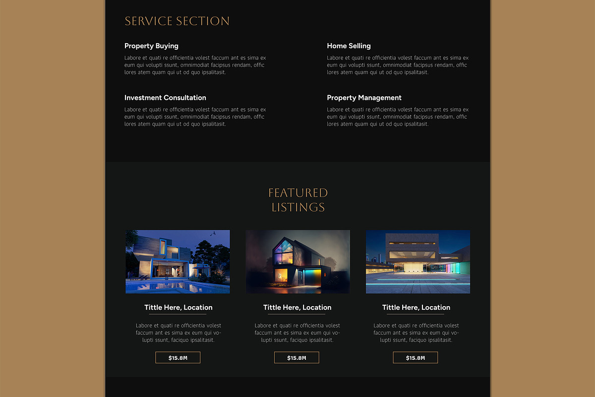Real Estate Landing Page, a Landing Page Template by MightyDesign (Photo 4 of 8)