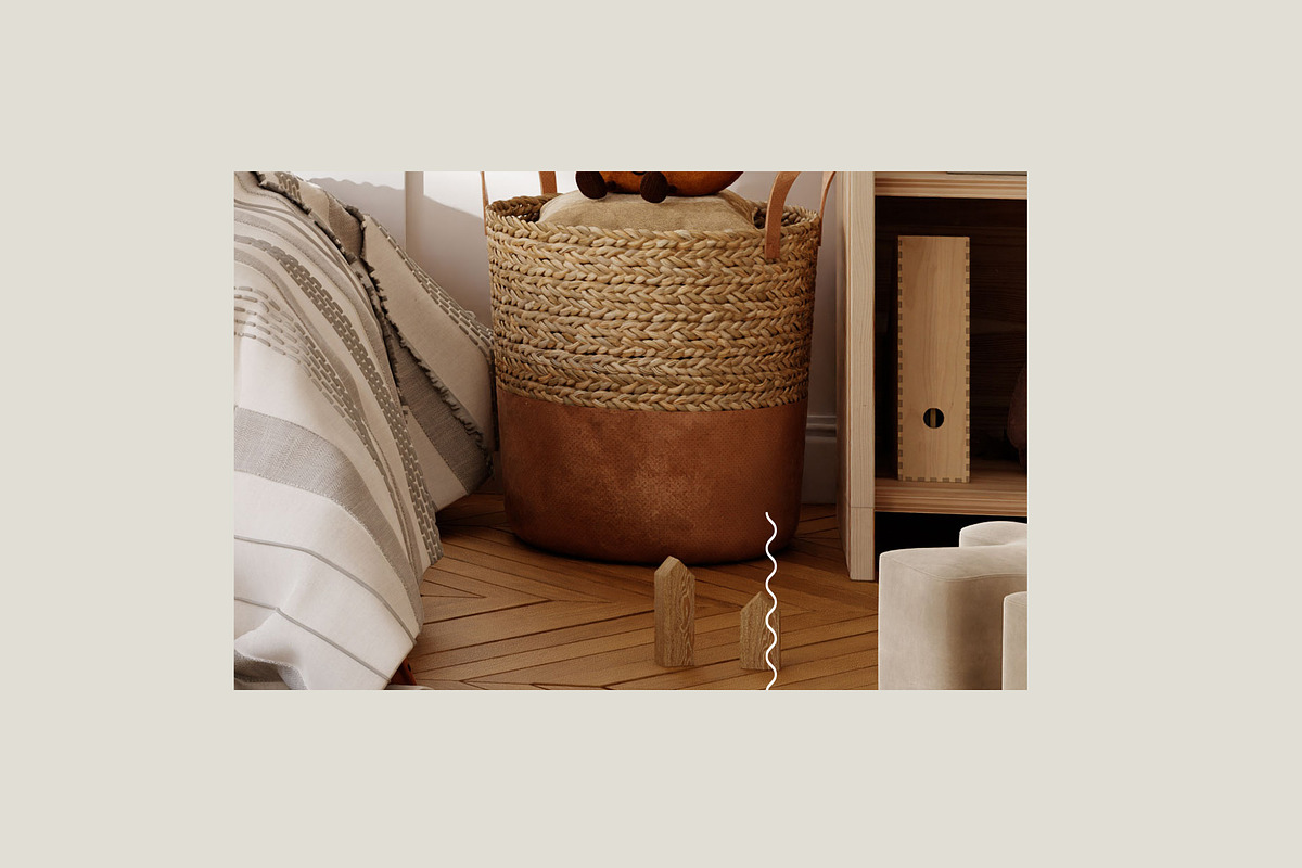 COOKIE | kids room frame mockup, a Household Mockup by Stykke Studio (Photo 4 of 9)