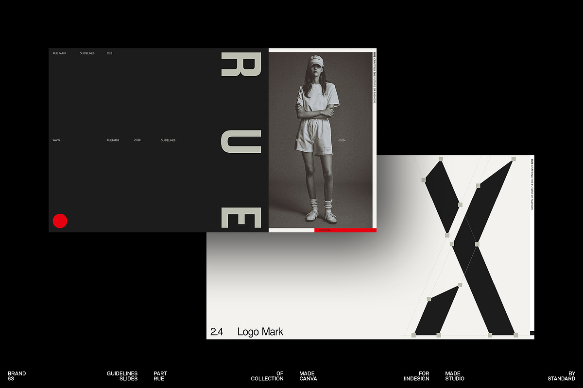 RUE | Brand Guidelines, a Presentation Template by Studio Standard (Photo 1 of 13)