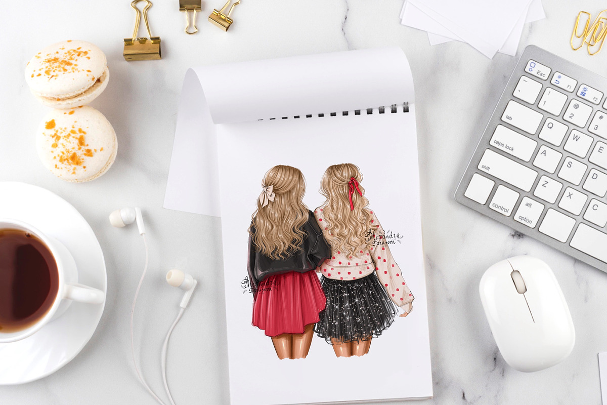 Fashion Girls Best Friend, a Person Illustration by BigArtLab (Photo 5 of 5)