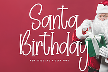 Santa Birthday | Script Font