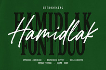 Hamidlak Font Duo Serif Signature