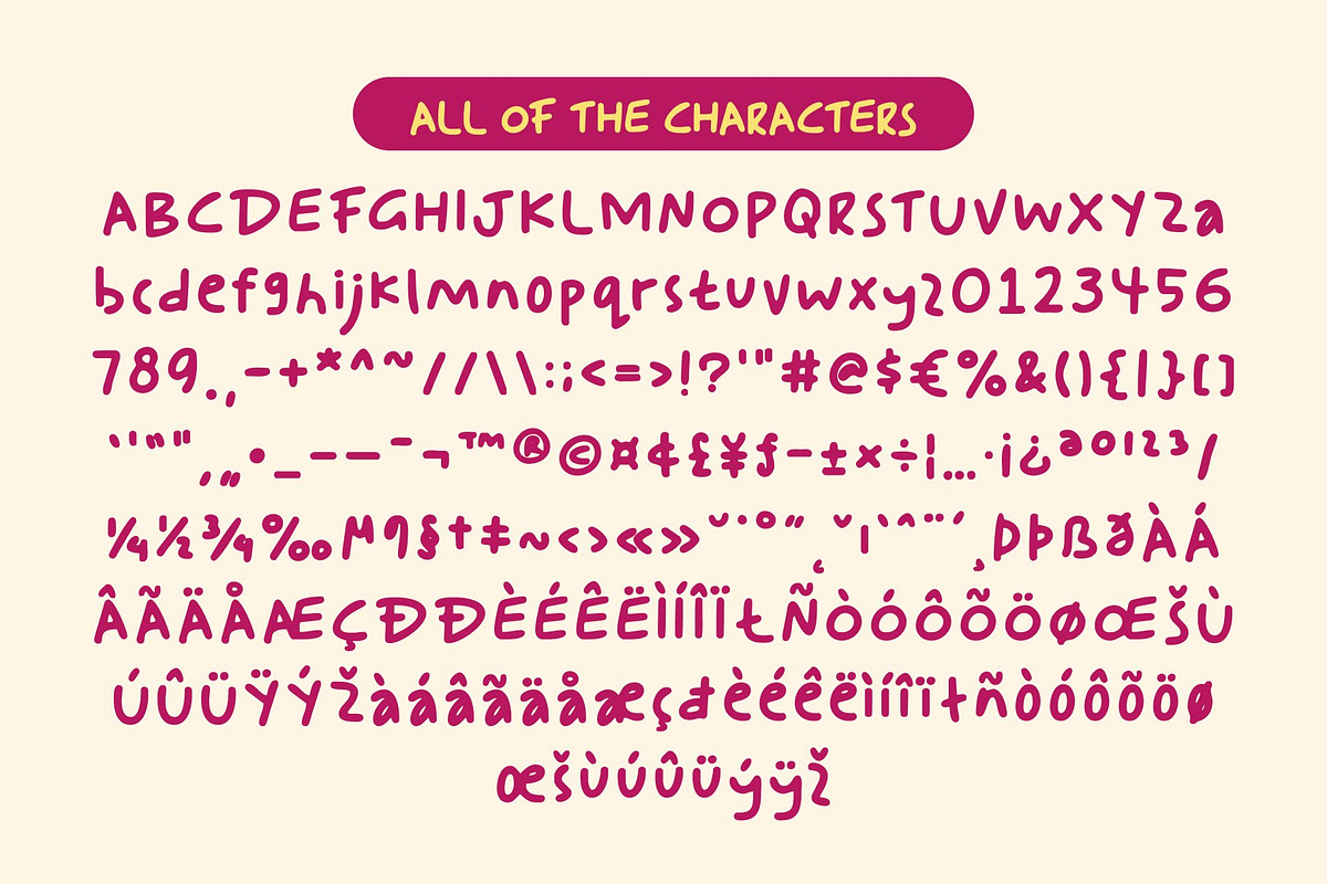 CS Gracila Drawn, a Handwritten Font by Craft Supply Co. (Photo 8 of 8)