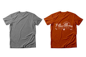 T-Shirt Mockup, a Shirt Mockup by Designbuys