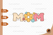 MAMA MOM Design Bundle SVG PNG, an Illustration by Actual Pixel (Thumbnail 4 of 12)