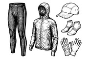 Running Gear Vintage Engraving, a Sport Illustration by Huza Studio (Thumbnail 4 of 13)
