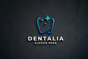 Modern Dental Pro Logo, a Branding & Logo Template by Design_Planet