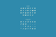 Crosor - Modern Sport Typeface, a Font by Letterna (Thumbnail 3 of 4)