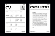 Swiss Style Resume CV & Cover Letter, a Resume Template by Type Twice (Thumbnail 2 of 5)