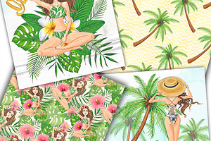 Summer Time Floral Patterns