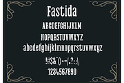 Fastida Gothic Font, a Blackletter Font by DmDesignsStoreArt (Thumbnail 2 of 2)
