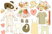 Luna Digital Paper Doll, an Illustration by Paper Doll Pets (Thumbnail 3 of 5)