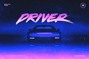 Blaster Font, a Script Font by Indieground Design Inc. (Thumbnail 2 of 8)