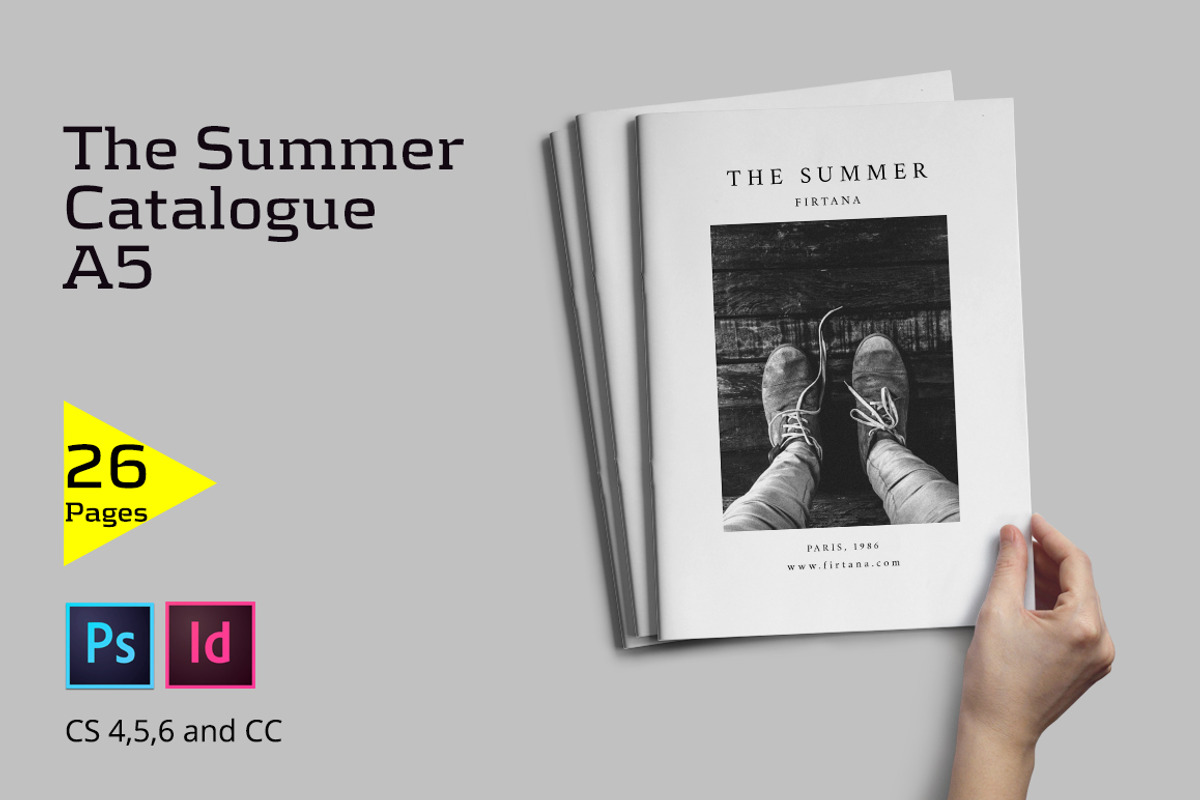 The Summer Catalogue, a Brochure Template by Firtana (Photo 1 of 12)