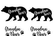 Mama bear, papa bear, vector set, a Graphic by Illustree (Thumbnail 3 of 5)