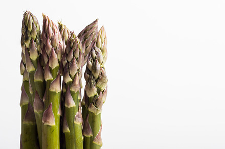 Asparagus heads