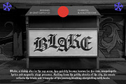 CS Bristol – Blackletter Font, a Blackletter Font by Craft Supply Co. (Thumbnail 2 of 8)