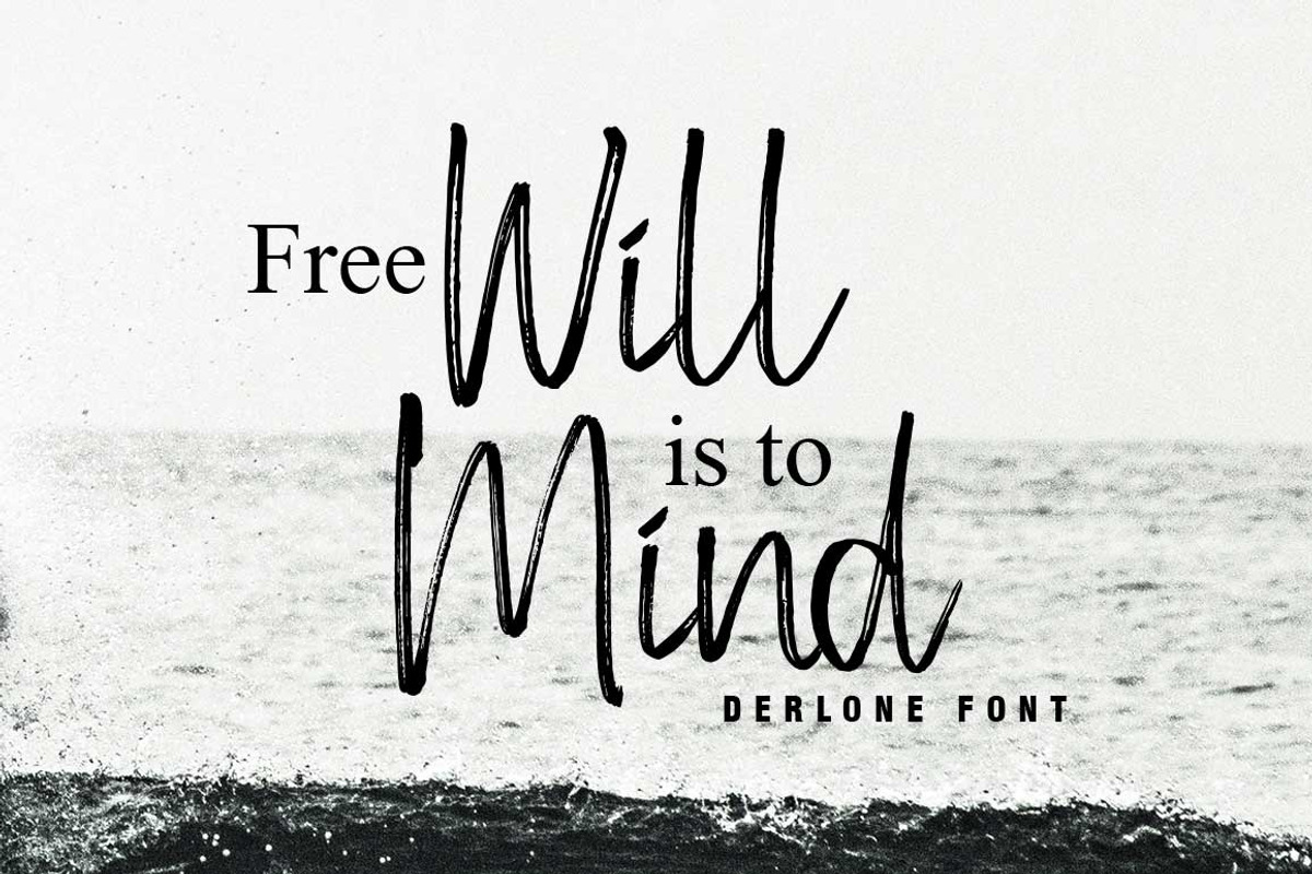 Derlon, a Handwritten Font by Soft Creative (Photo 4 of 9)
