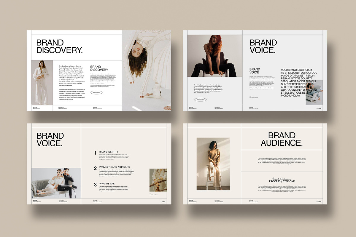 Brand Strategy Guide, a Presentation Template by creathrivestudio