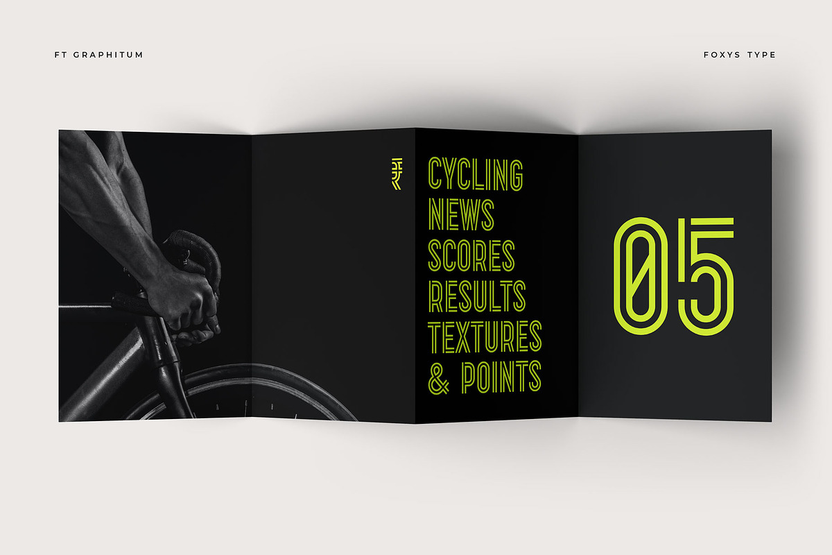 Graphitte Typeface, a Sans Serif Font by Foxys Type (Photo 8 of 11)