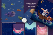 Underwater Friends, an Animal Illustration by Anna Babich (Thumbnail 6 of 6)