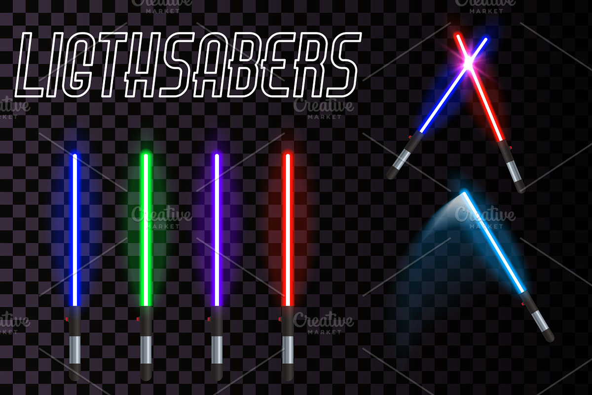 Vector lightsaber, an Object Graphic by Katyr (Photo 1 of 2)