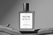 Transparent Perfume Bottle Mockup, a Packaging Mockup by graphypix (Thumbnail 4 of 4)