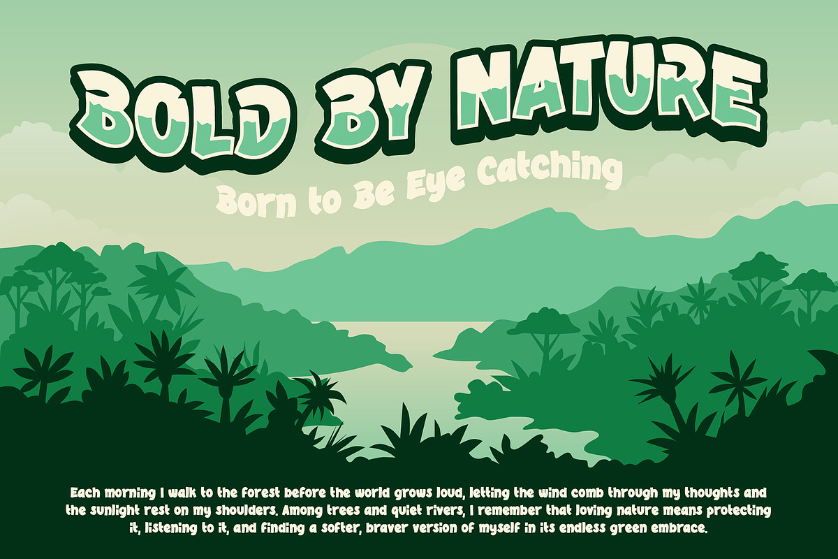 Faturay - Fun Sans Font, a Sans Serif Font by Snape Design Studio (Photo 8 of 12)