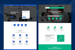 Ledx - Lead Generation HTML Template