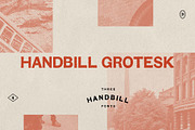 Handbill: letterpress type family, a Slab Serif Font by Polymath (Thumbnail 11 of 14)