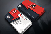 Simple Clean Card Layout, a Business Card Template by Mohammad Sarfaraz (Thumbnail 1 of 7)