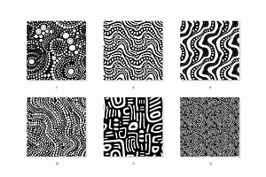 Australian Seamless Patterns Set