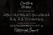 Christmas Worship, a Script Font by Letterara (Thumbnail 8 of 10)