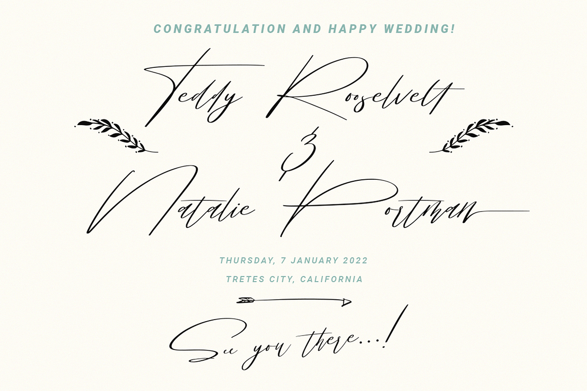 Bisqootte | Modern Calligraphy Font, a Script Font by Ardana Creative (Photo 9 of 14)