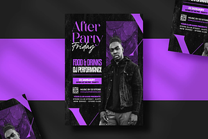 DJ Flyer Template, a Social Media Template by Hubzway