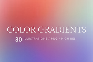 Color Gradients, a Decorative Illustration by Picturesque Stories