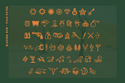 BLAZING SUN - Extra Illustrations, a Font by Blazing Sun Creative (Thumbnail 6 of 7)