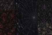 Dark Romance Halloween Backgrounds, a Background Graphic by Lidberia (Thumbnail 5 of 12)