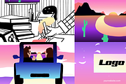 Road Travel Logo Opener Premiere Pro, a Templates & Theme by FlashFXbox (Thumbnail 1 of 2)