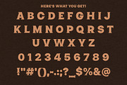 Badlands - A Rugged, Hand-drawn Font, a Serif Font by Eric Pond Designs (Thumbnail 2 of 6)