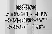 Pushkey – Condensed Sans Serif, a Sans Serif Font by Artiveko (Thumbnail 7 of 8)