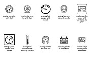 Retro & modern equipment Icon Set, an Outline Icon by Nurlan's shop (Thumbnail 2 of 4)