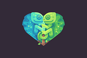 Chameleon collection, an Animal Illustration by Ivan Dubovik (Thumbnail 4 of 5)