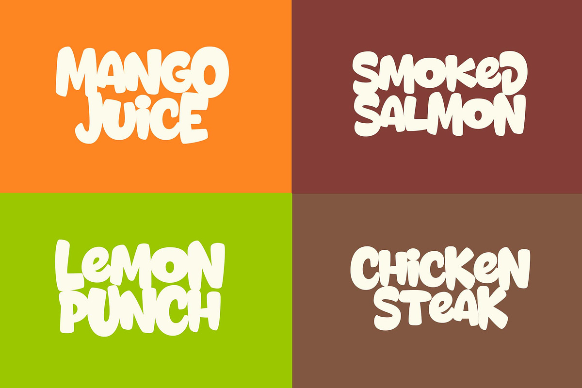 Donut Darling a Playful Display Font, a Sans Serif Font by Blankids Studio (Photo 4 of 12)